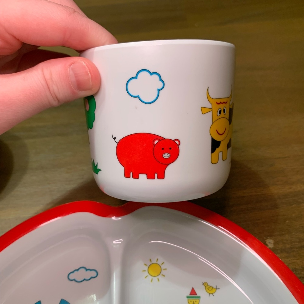Vintage Peco Children's Dish Set - Picture 9 of 12